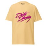 Dirty Dancing T Shirt Classic 80s Movie Pink Logo Tee